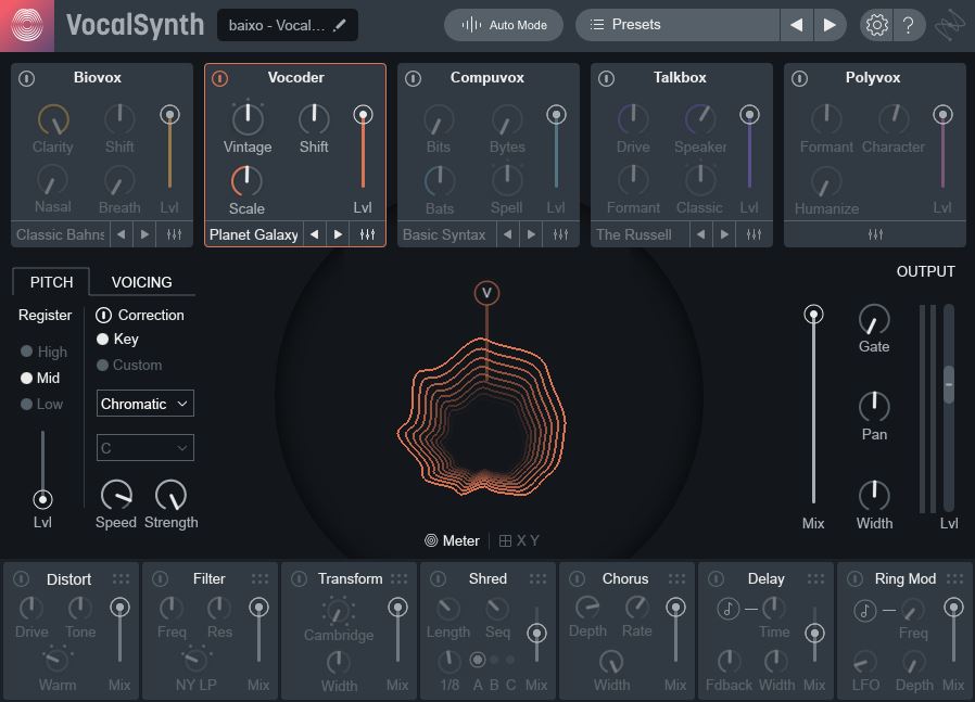 Izotope Vocal Synth 2